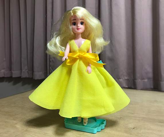 お人形のドレス作り体験教室