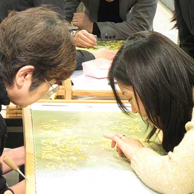 日本刺繍体験