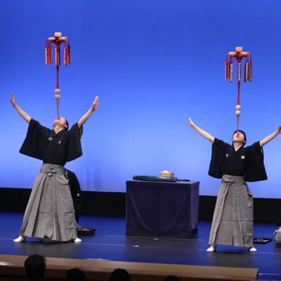 日本の芸能の原点ここにあり「太神楽」