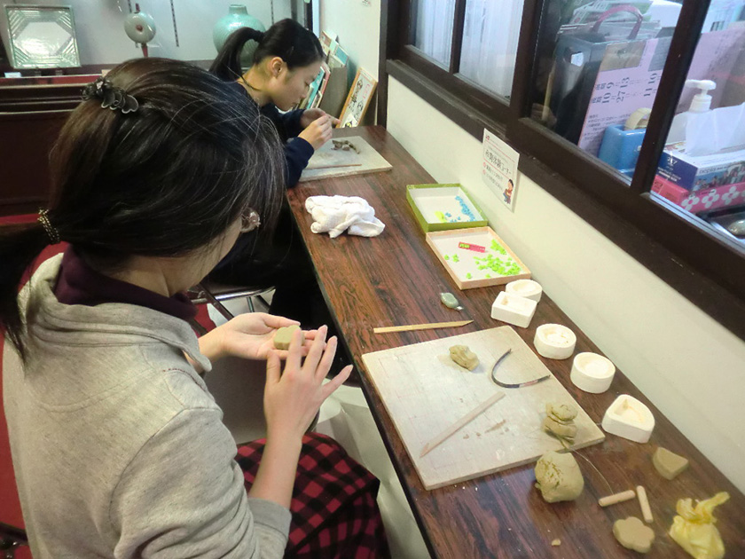 王地山焼 箸置づくり体験のイメージ