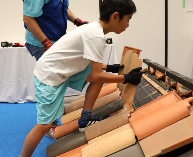 ものづくり・匠の技の祭典の体験の様子ページへ