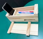 道具箱兼スマホスピーカー製作体験キットのイメージ