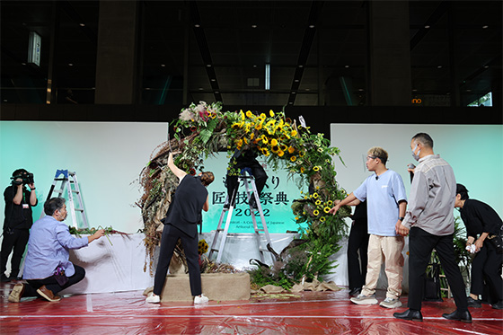 A Sustainable World of Flowers Created by Florists