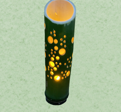 Bamboo Candle