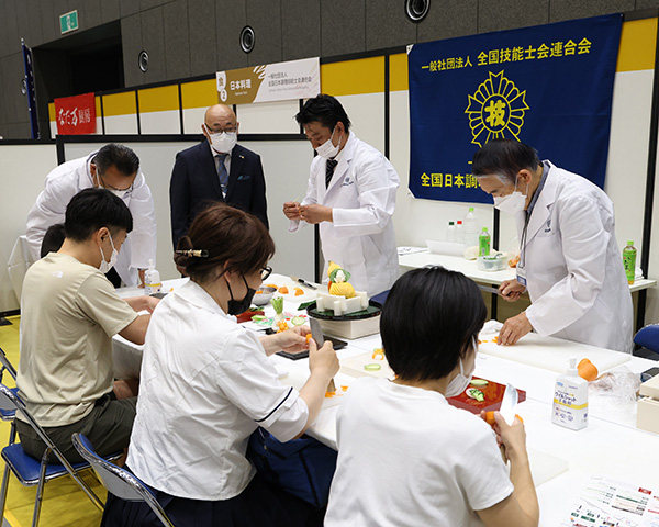野菜のむきものと切り型