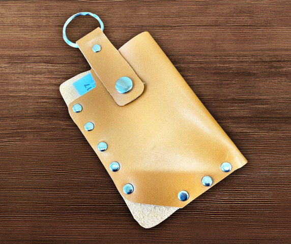 皮革製カードケース