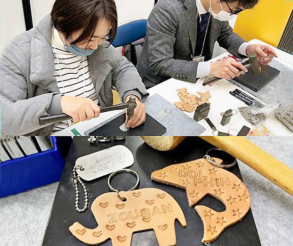 打刻印キーホルダー