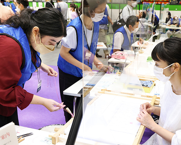 日本刺繍体験