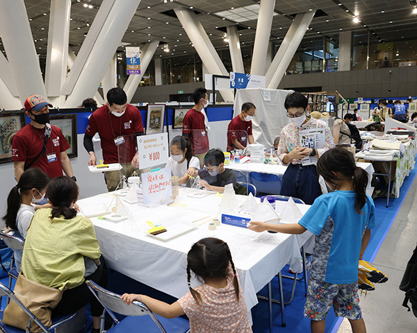 住エリアの造園