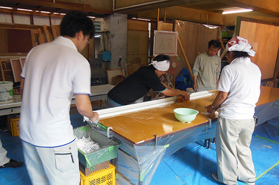若者2 左官お仕事体験