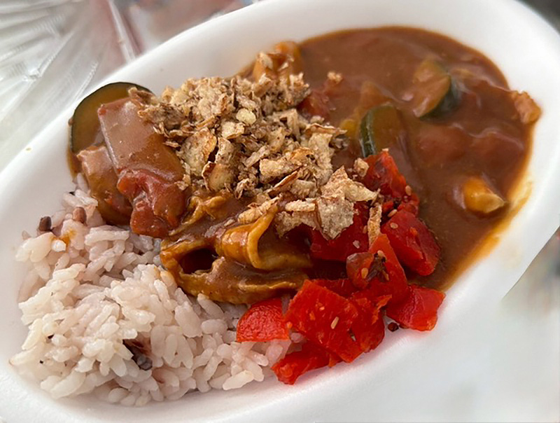 旬野菜たっぷりレスキューカレー