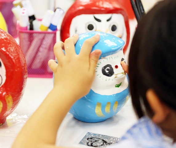 Daruma (Tumbling Doll) Painting