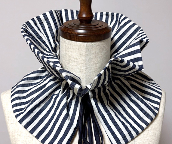 A Hands-On Workshop on Making Stylish Ruffled Collars-It's Easy!