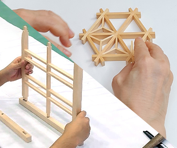 Make a Mini Sliding Door／Kumiko Coaster with an Artisanミニ障子／組子コースター*/ ?>