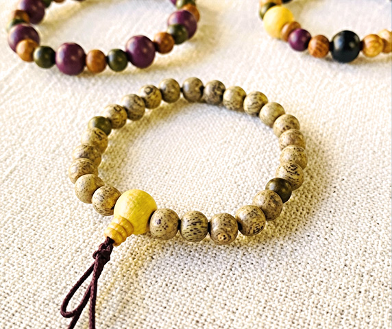 Wooden Bead Bracelet Making