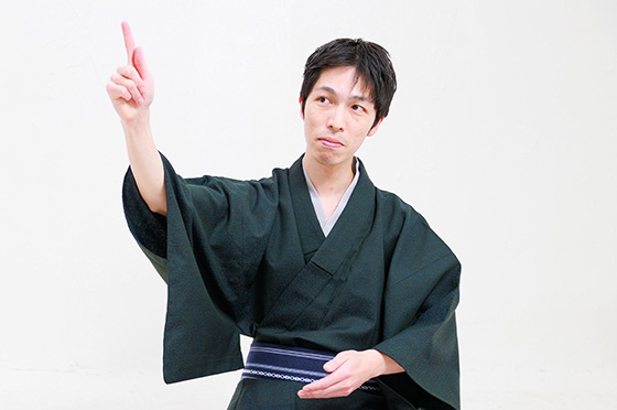 青山学院大学、中央大学、法政大学のみなさまの落語 茶室3